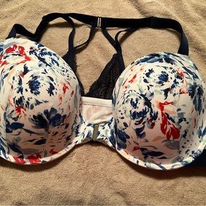 Beautiful Multi-color Cacique push up front closure bra